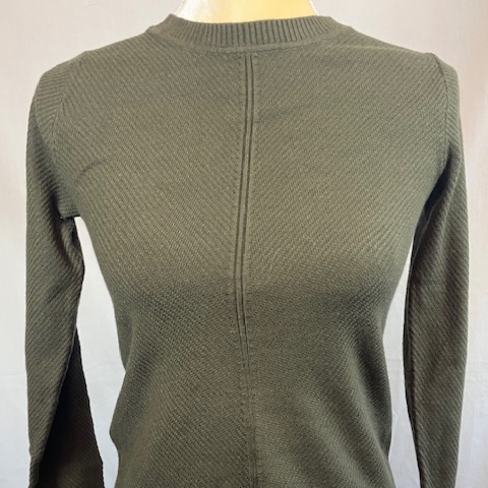 Sweet Romeo Olive Army Green Sweater Sz XS